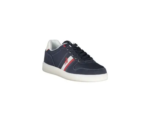 US POLO ASSN Men's Blue Polyester Sneaker - 45 EU