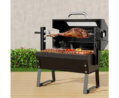 Grillz BBQ Grill Charcoal Electric Smoker Roaster