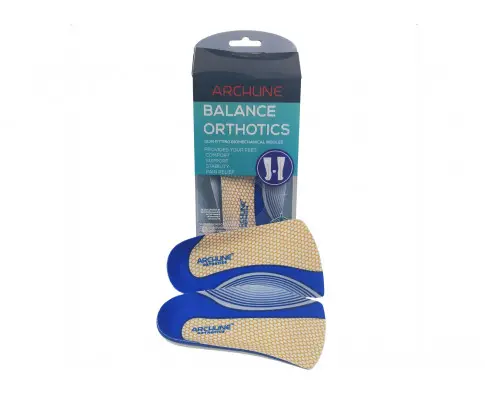 ARCHLINE 3/4 Slim Orthotics Plantar Fasciitis Insoles Balance Support Relief - EUR 36