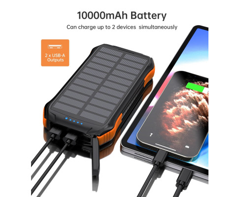 CHOETECH B658 10000mAh Solar Power Bank