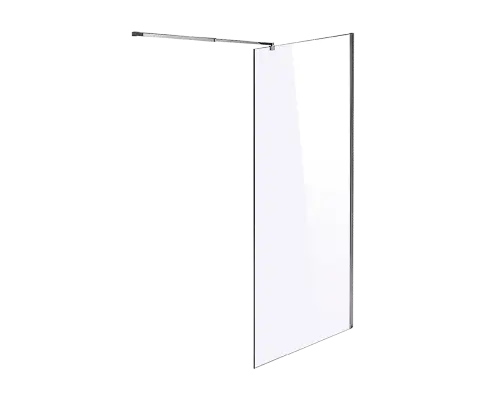 1200 x 2000mm Frameless 10mm Safety Glass Shower Screen