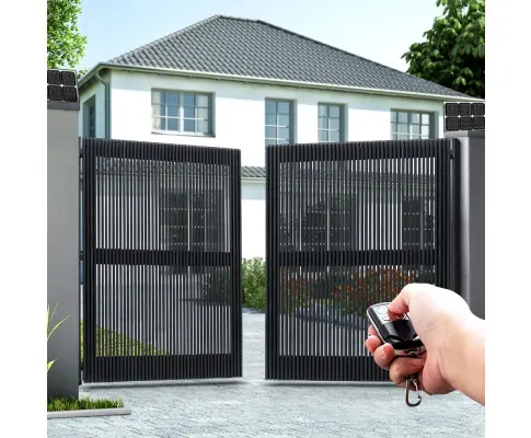 Lockmaster Dual Swing Gate Opener 800KG 40W Solar Panel