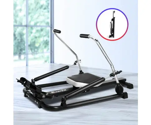 Everfit Rowing Machine Rower Hydraulic Resistance Fitness Gym Home Cardio