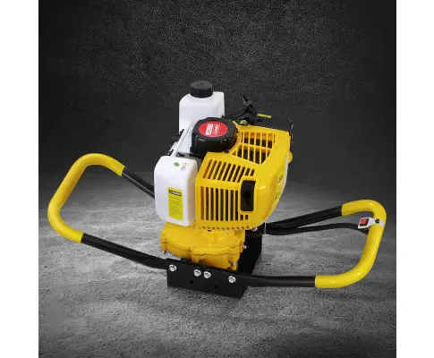 Giantz 74CC Post Hole Digger Motor Only Petrol Engine Yellow