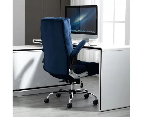 Velvet Home Ergonomic Swivel Adjustable Tilt Angle and Flip-up Arms Office Chair