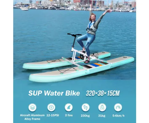 SUP Water Bike Water Bikes with Paddle Board Portable Waterbike