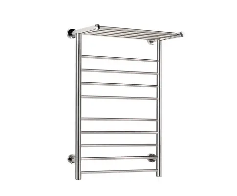 Devanti Electric Heated Towel Rail Rack 14 Bars Wall Mounted Clothes Dry Warmer