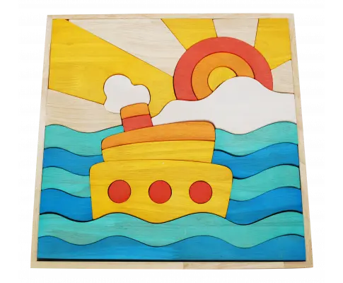 Ocean Scene Puzzle and play set