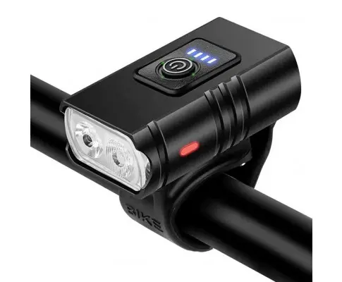 KILIROO USB Rechargeable Bike Light with Tail Light (2 Bulb)