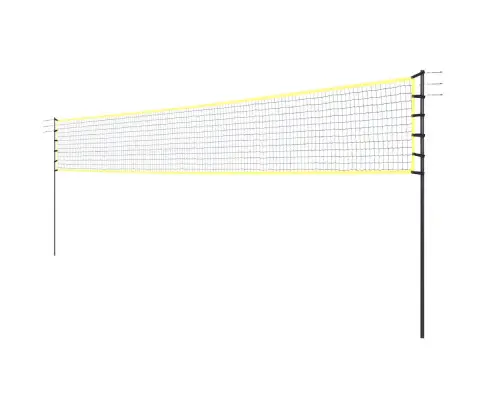 Everfit 9M Portable Volleyball Net Set with Ball Boundary Lines Badminton Tennis