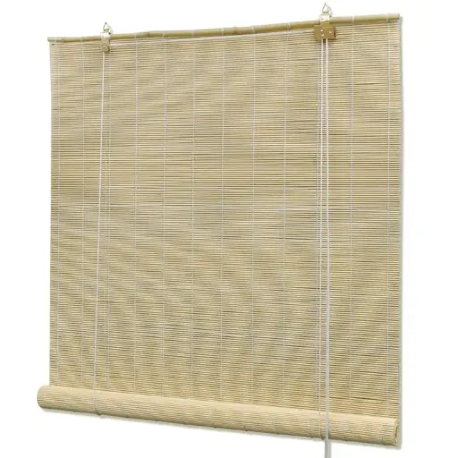 NATURAL BAMBOO ROLLER BLINDS 150 X 220 CM