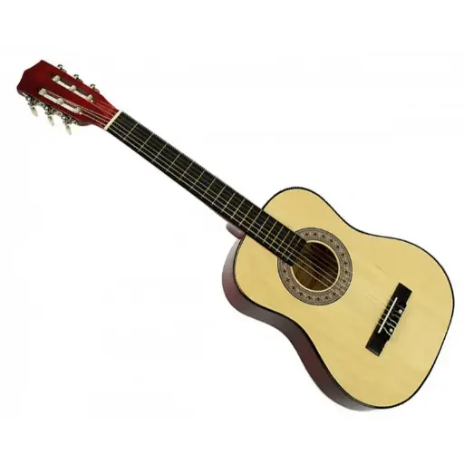 KARRERA 34IN ACOUSTIC CHILDREN NO CUT GUITAR - NATURAL