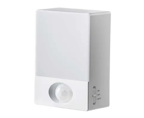 Motion Activated LED Light - Square Portable Hanging Battery Night Sensor Lamp