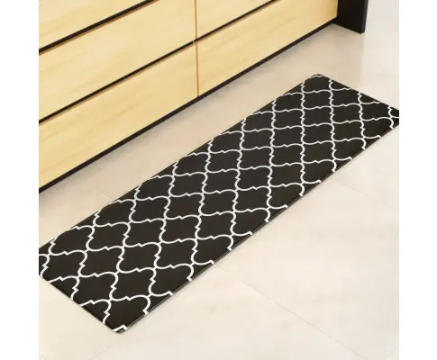 Artiss Kitchen Mat 45x150cm PVC Floor Rug Carpet Non-slip Gina