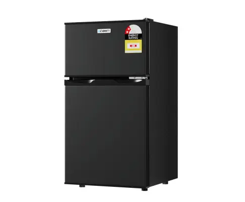 Devanti 80L Bar Fridge Mini Freezer Refrigerator Black