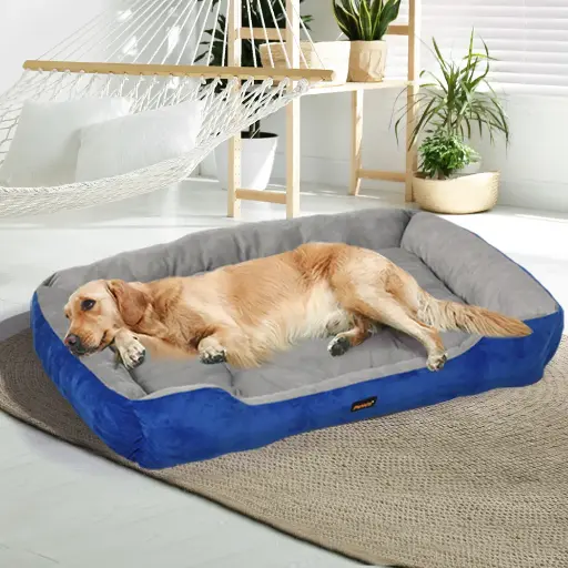 PaWz Pet Bed Dog Beds Bedding Mattress XXL Navy XX-Large