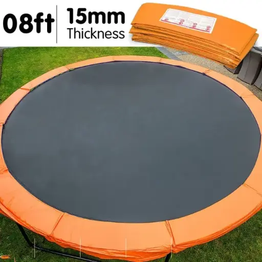 KAHUNA REPLACEMENT TRAMPOLINE SPRING SAFETY PAD - 8FT ORANGE