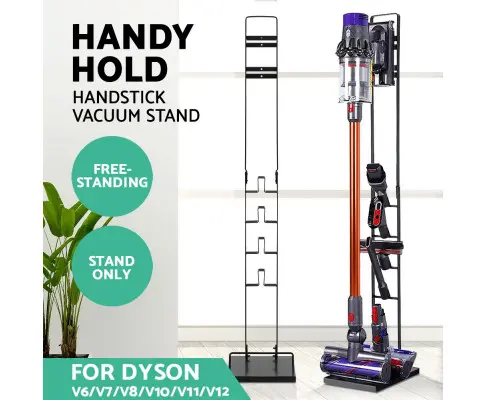 Artiss Freestanding Dyson Vacuum Cleaner Stand for V6 7 8 10 11 Black