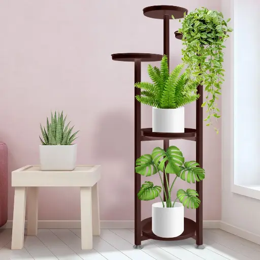 Levede Plant Stand Outdoor Indoor Flower Bronze Large