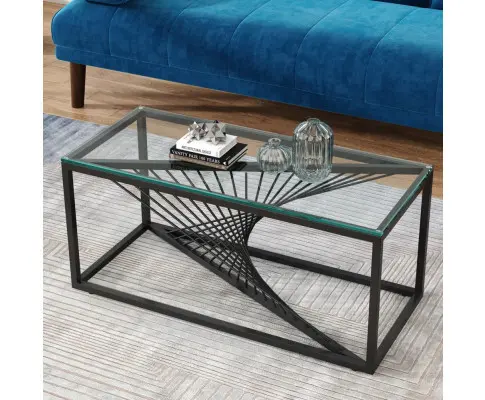 Eleganza Glass Enclave Coffee Table