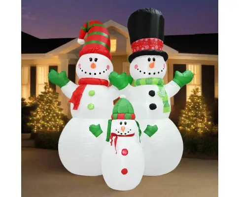 Airpower Snowman Family 3 pieces 240cm