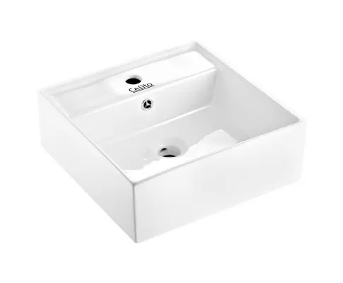 Cefito Bathroom Basin Ceramic Vanity Sink Hand Wash Bowl 41x41cm