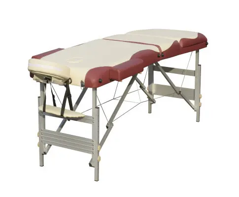 YES4HOMES 3 Fold Portable Aluminium Massage Table Massage Bed Beauty Therapy