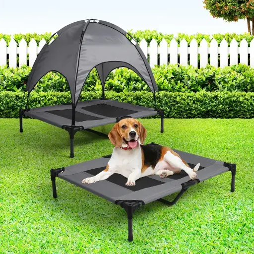 PaWz Pet Trampoline Bed Dog Cat Elevated Large