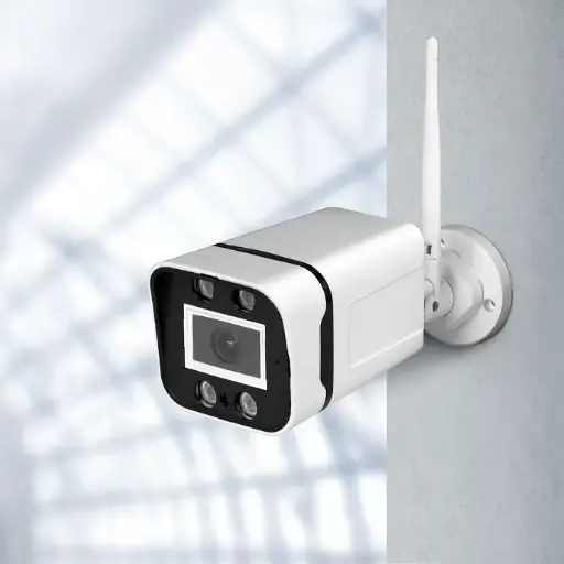 Wireless Security Camera System Set Square