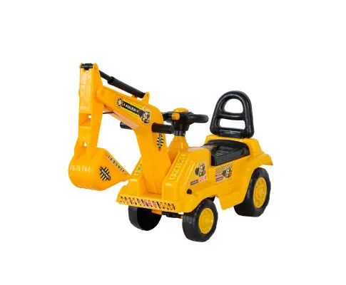 Ride-on Children’s Toy Excavator Truck (Yellow)