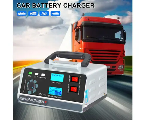 Smart Automatic Car Battery Charger Trickle Pulse Repair Boat Caravan Motorcycle