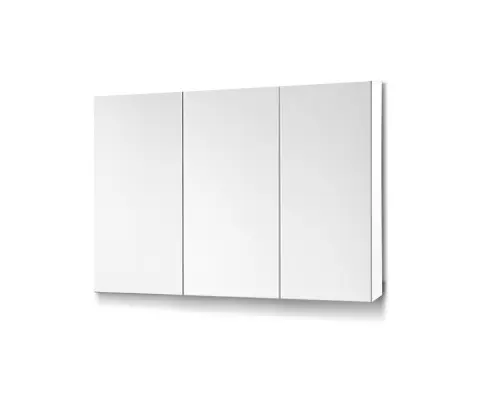 Cefito Bathroom Vanity Mirror with Storage Cabinet - White