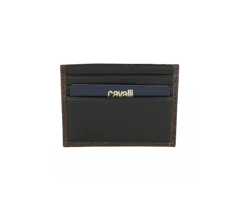 Cavalli Class Empire Calfskin Card Holder One Size