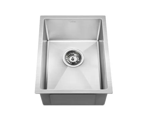 Cefito 34cm x 44cm Stainless Steel Kitchen Sink Under/Top/Flush Mount Silver