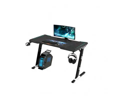 EKKIO RGB Gaming Desk Z Shape Black 100cm EK-GD-105-AL