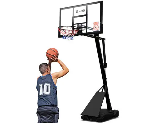 Everfit Pro Portable Basketball Stand System Ring Hoop Net Height Adjustable 3.05M